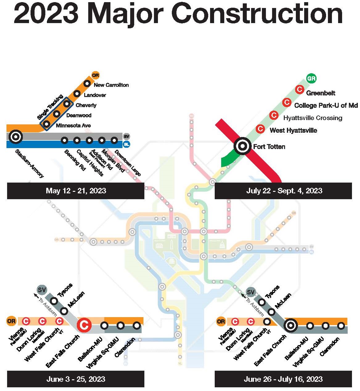 2023 Major Construction Project Map 4 12 23 2 2 