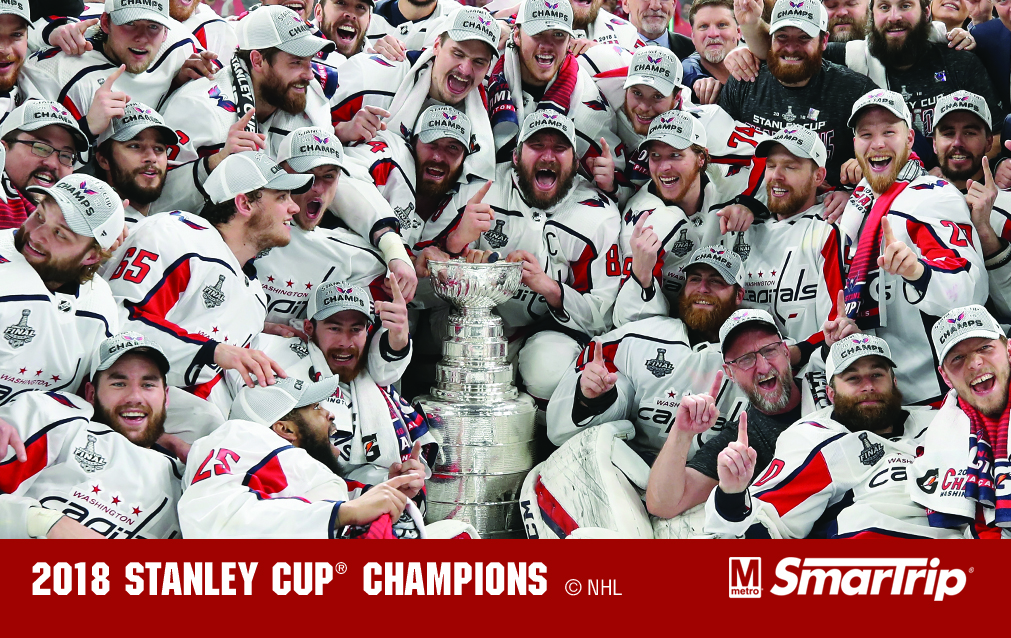 Metro announces commemorative Capitals SmarTrip card in honor of historic Stanley  Cup Win