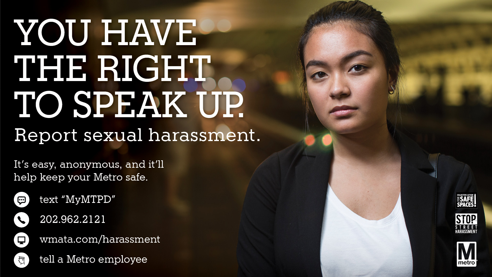 Local Advocacy Groups And Police Team Up To Raise Awareness About Sexual Harassment Wmata 0057