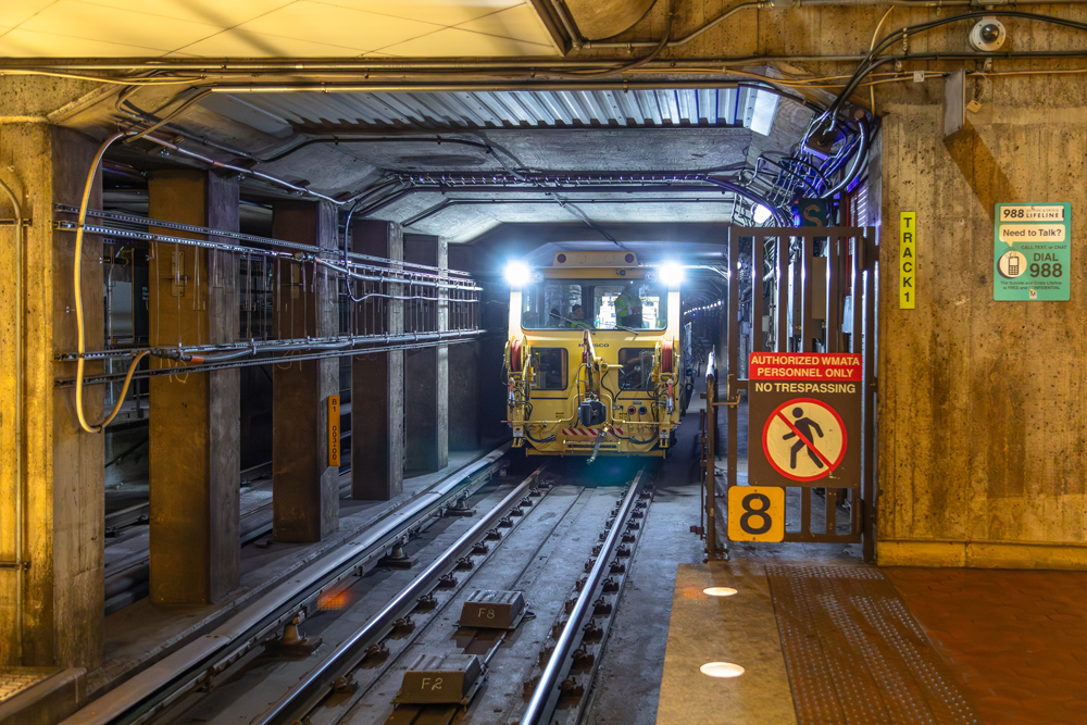 Replaced 3,159 feet of deteriorated rail to improve safety and service.