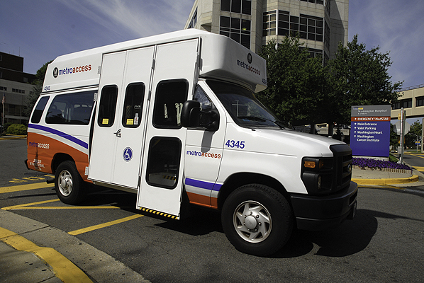 MetroAccess  helps people with disabilities travel to and from medical appointments.