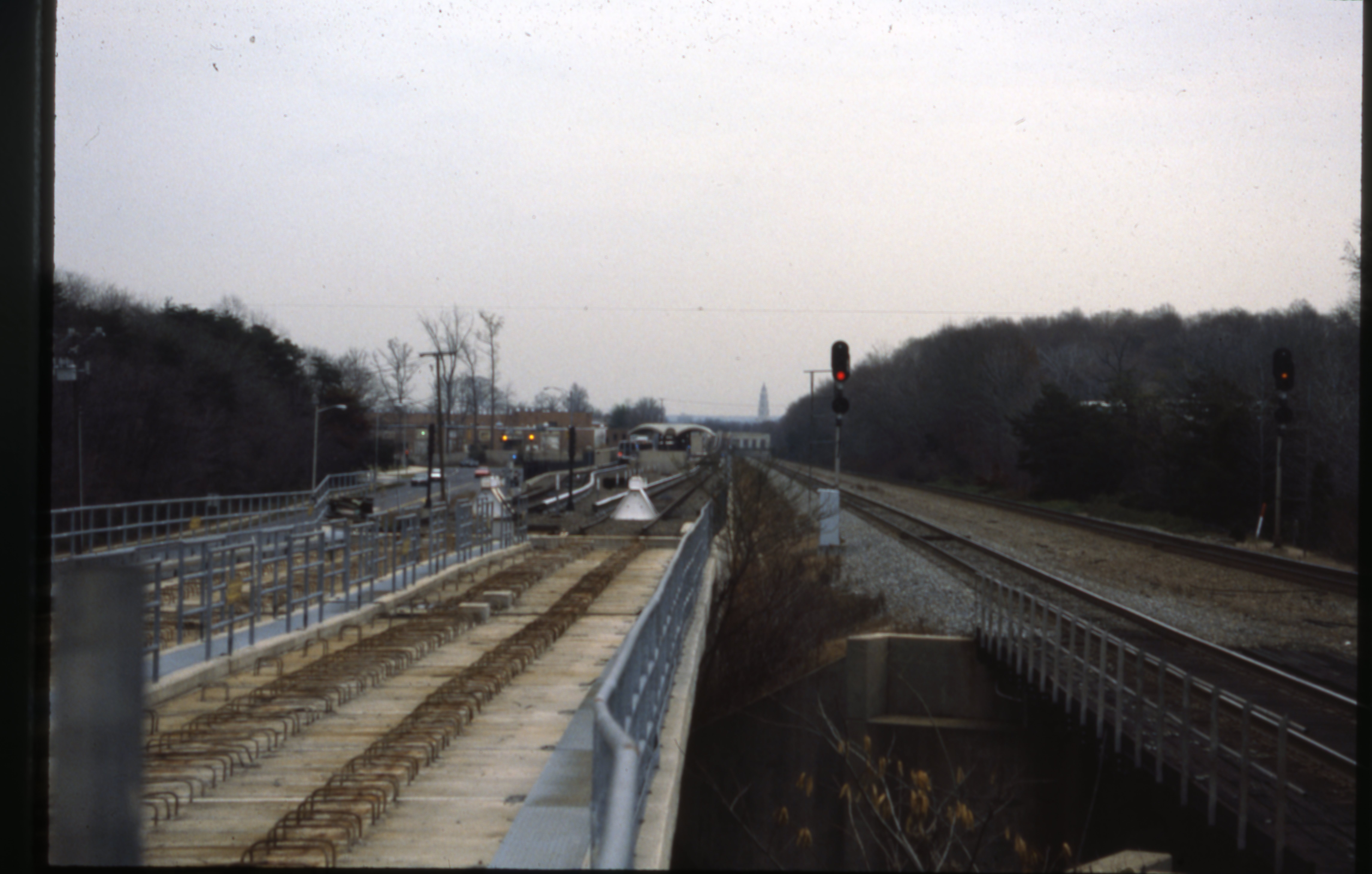 View of Van Dorn St Station – December 6, 1994