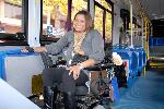 Metrobuses are accessible to people with disabilities.