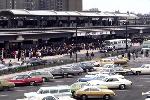 Metro's Opening Day - Rhode Island Avenue station (March 27, 1976).