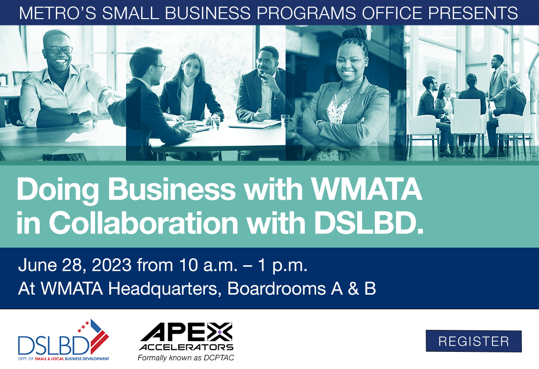 Doing Business with WMATA in collaboration with DSLBD