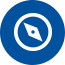 Comply blue icon