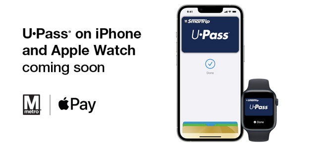 UPass Apple Pay coming soon 2