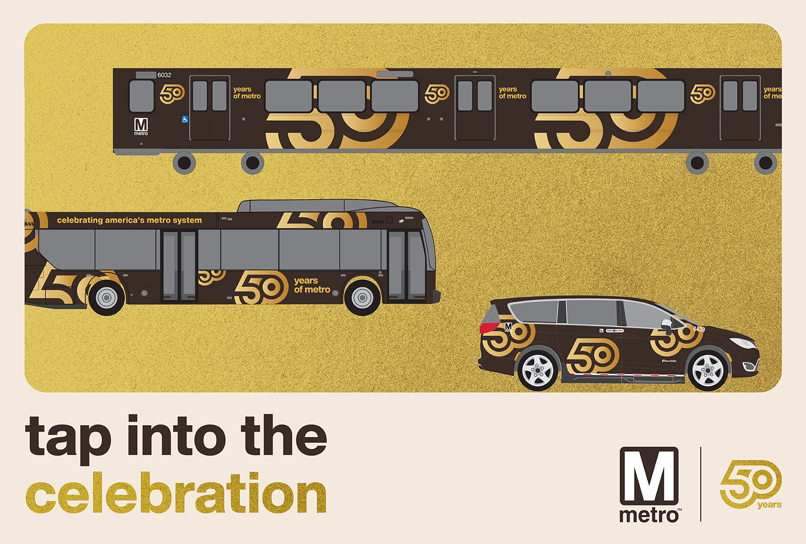 50th anniversary wrapped vehicles