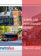 Metrobus annual line performance report