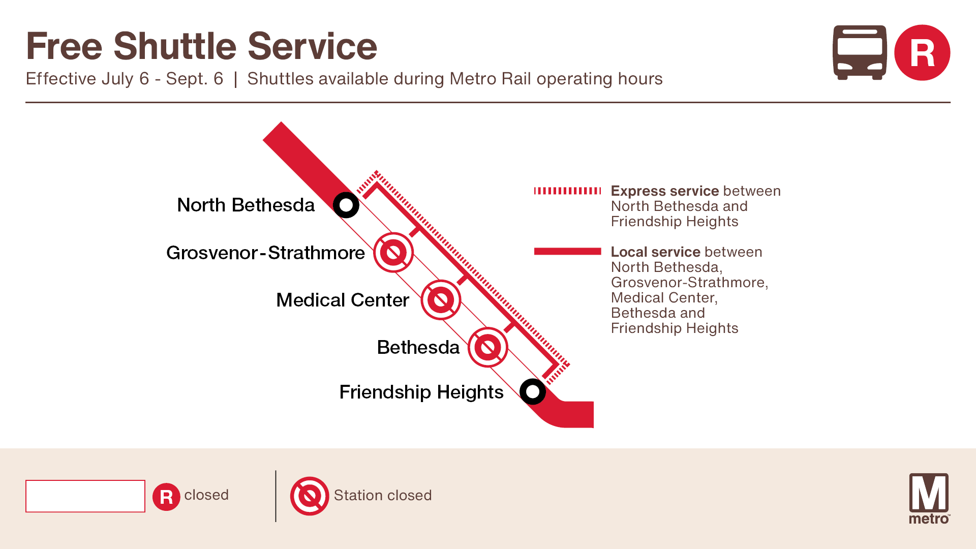 Free Shuttle Service July 6-Sept. 6