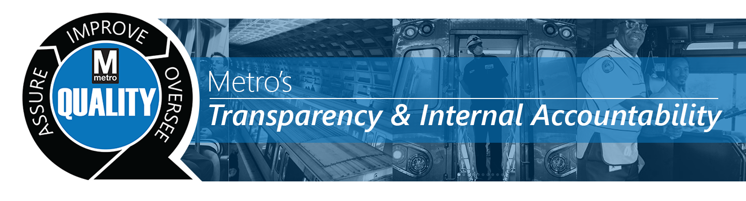 Metro's Transparency & Internal Accountability