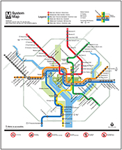 Metrorail System Map