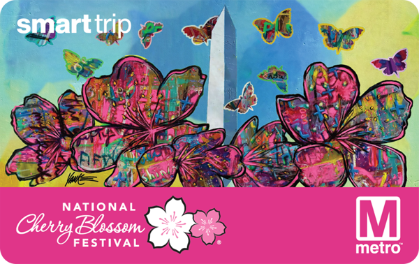 Cherry Blossom Smart Trip Card