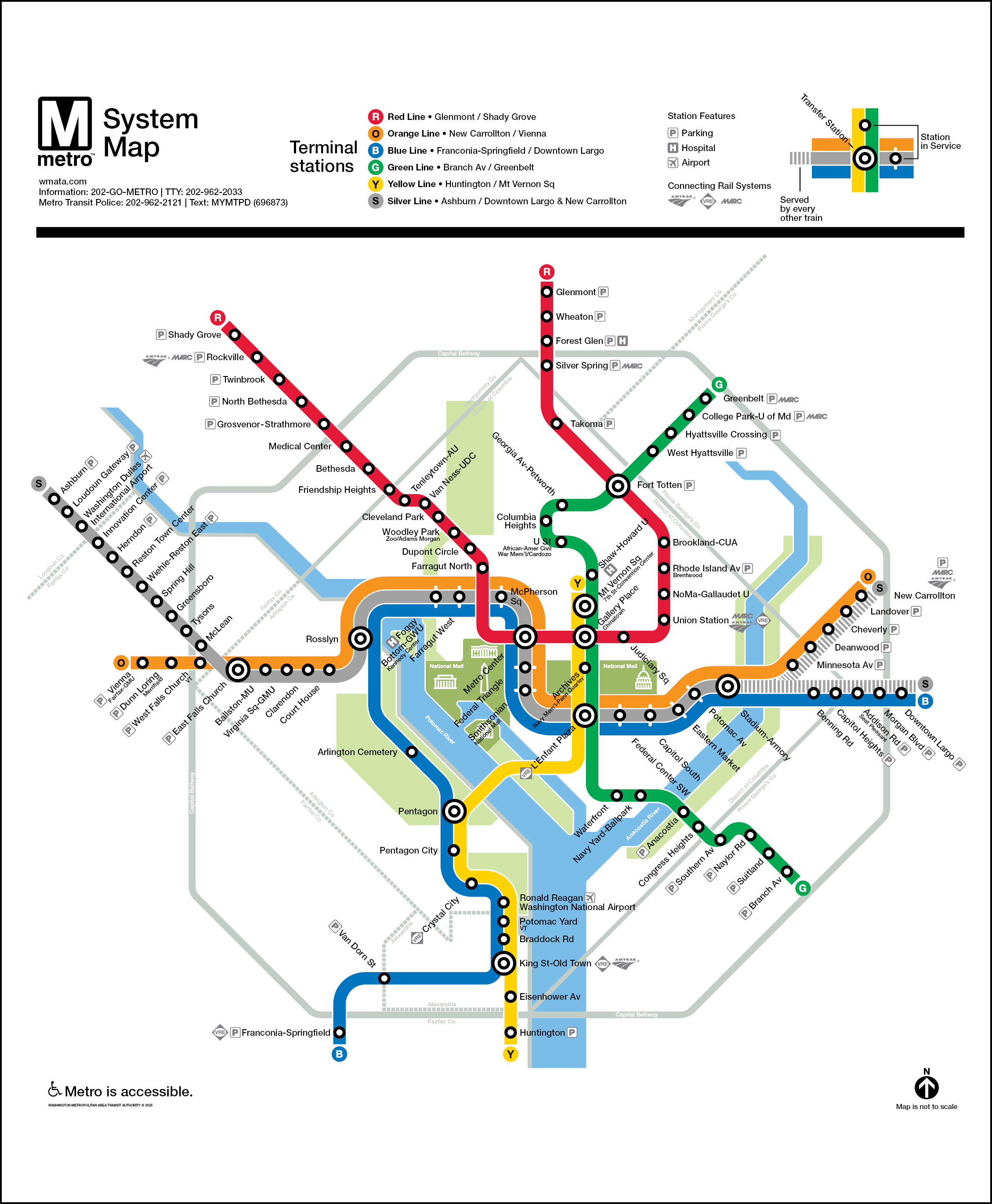 System Map Rail June 25