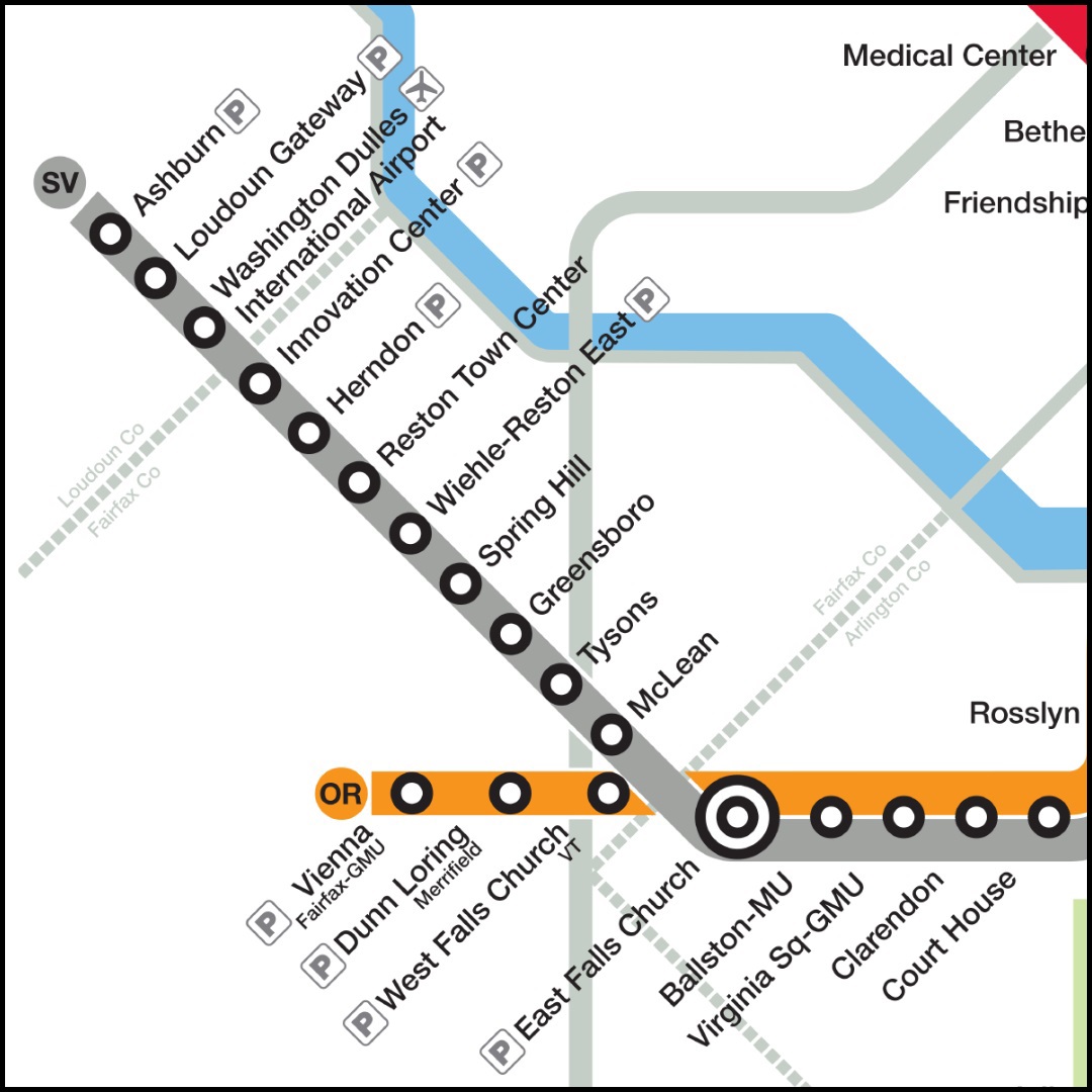 Silver Line Stations
