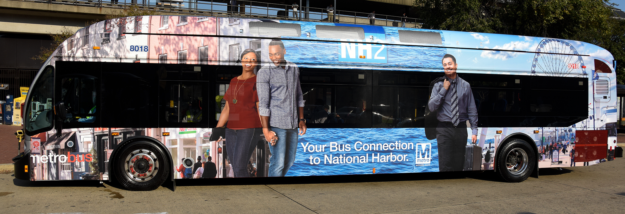 New Metrobus Service NH2 National Harbor Alexandria Line WMATA