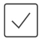 Checkbox icon