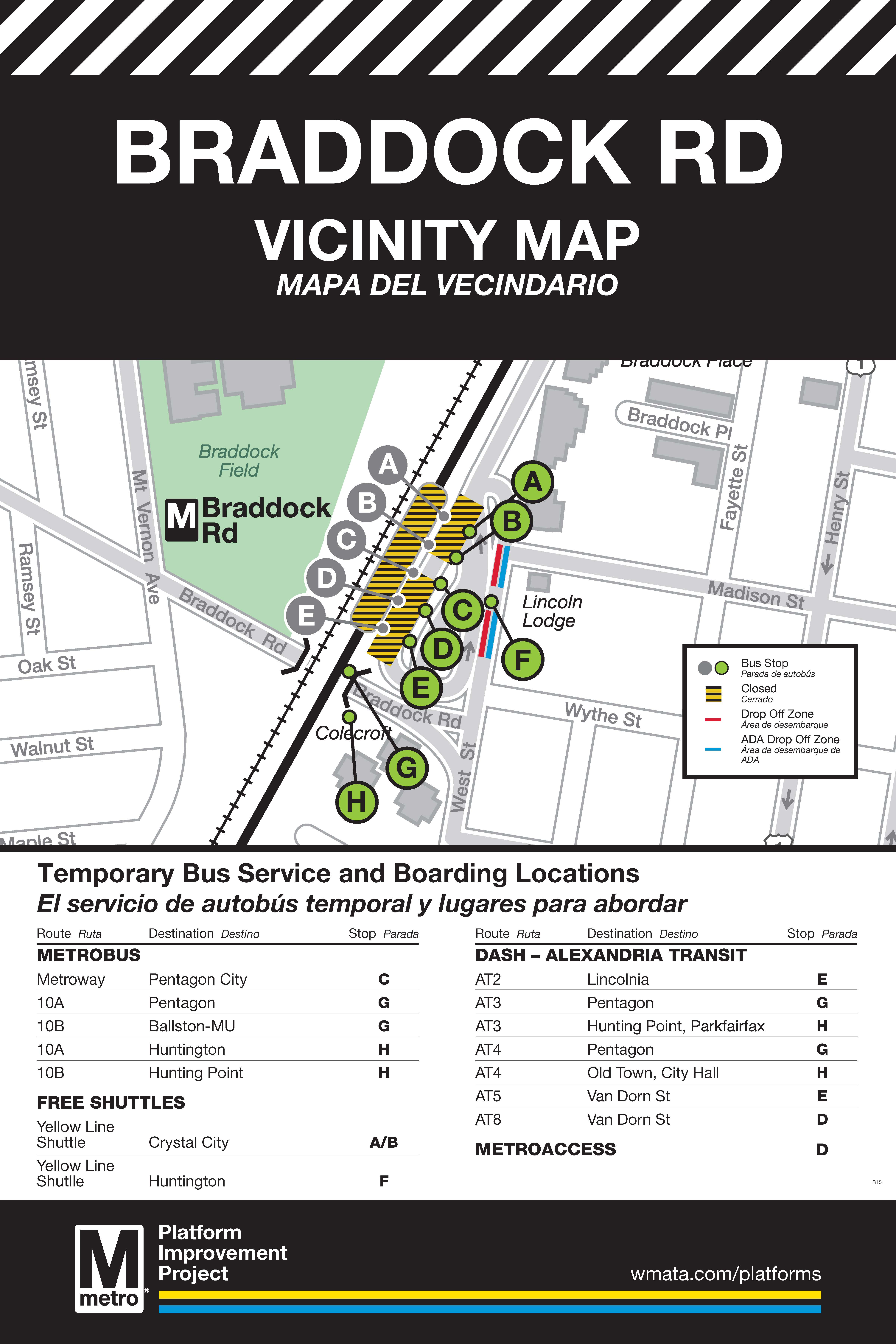 airport vicinity map