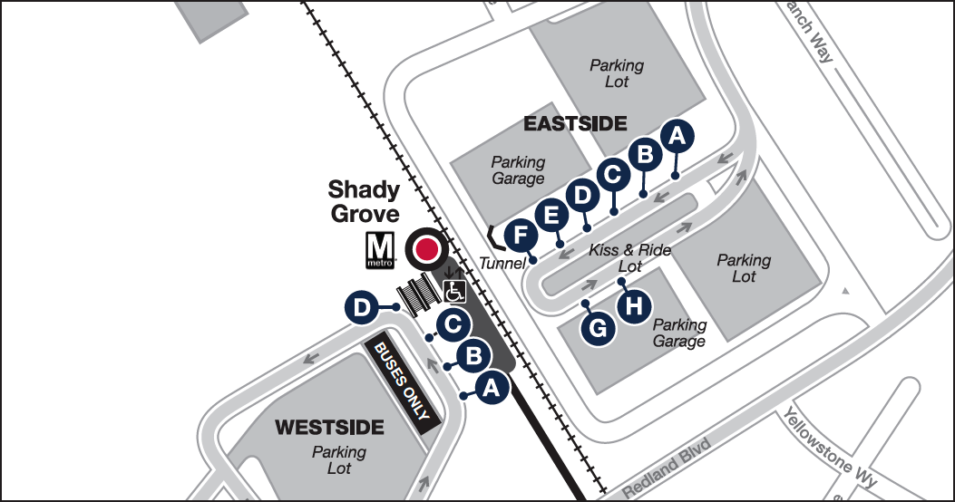 Shady Grove Metro Station Directions Shady Grove West Kiss & Ride Lot Closure | Wmata